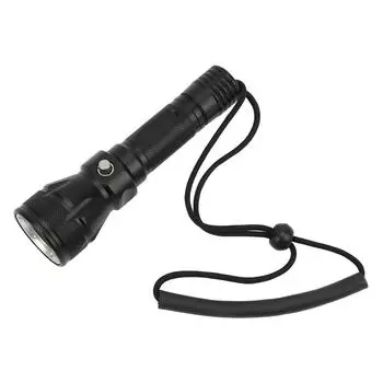 A24 Фонарик для дайвинга Водонепроницаемый портативный фонарь для подводного плавания с 3 режимами освещения Подводный фонарь