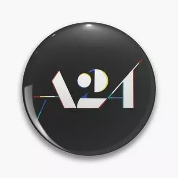 A24 логотип 3D мягкая кнопка на булавке подарок для влюбленных брошь одежда ювелирные изделия милый забавный декор значок креативная шляпа металлическая булавка для отворота женская мультяшная булавка