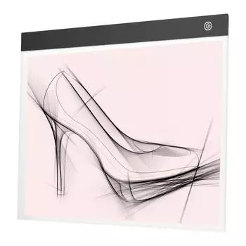 A3 Copyboard Ультратонкая светодиодная подставка с бесступенчатой яркостью Полупрозрачная доска для рисования с питанием от USB для A3F