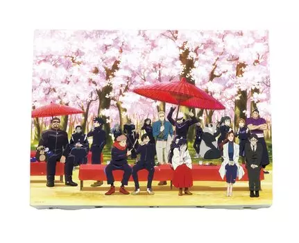 A3 Jujutsu Kaisen 02 Anime Jujutsu Kaisen Exhibition Blossom Collective Design Canvas Art [Cherry Viewing]