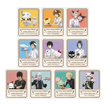 A3 Katekyo Hitman x SANRIO CHARACTERS 03 Акриловая карточка Коробка из 10 ВОЗРОЖДЕНИЙ! [Иллюстрация совместной работы] Ш70В90 мм CFC-RES-03