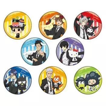 A3 Katekyo Hitman x Sanrio Персонажи 02 65 мм Значок в банке 8 штук КОРОБКА ВОЗРОЖДЕНА! БАТ-РЕС-02