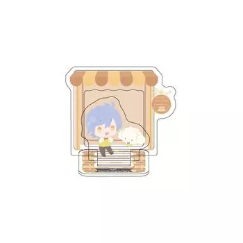 А3 x Персонажи Sanrio 10 Икаруга Мисуми x Когимюн [Иллюстрация мини-персонажа] Акриловая подставка