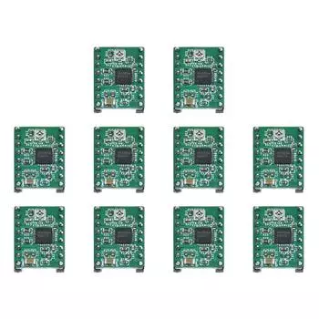 A4988 Schrittmotor-Erweiterungsmodul mit Khlkrper fr 3D-Drucker (A4988 зеленый)