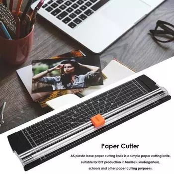 A4 Paper Cutting Machine Paper Cutter Art Trimmer Crafts Photo Scrapbook Blades DIY Office Home Stationery Knife белый