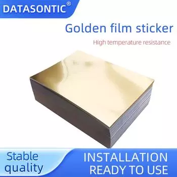 A4 UV DTF A Film UV DTF Transfer Stickers Gold Film Sticker for Tablebed Printer UV Stickers A4 Film Sheets