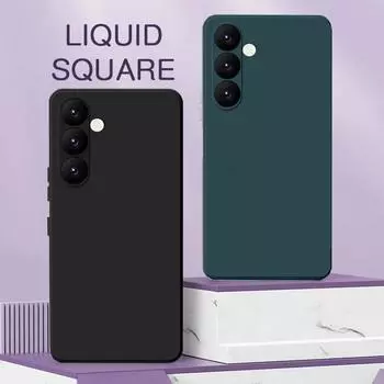 A55 A35 A15 A05 A05S чехол квадратный жидкий силиконовый мягкий чехол из ТПУ с полной защитой для Samsung Galaxy A05 A05S A15 A35 A55 5G чехлы для телефонов For Samsung Galaxy A05S темно-красного