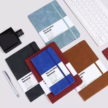 A5/A6 Ledger Book Еженедельный планировщик Блокнот Портативный ежедневник Книжный офис