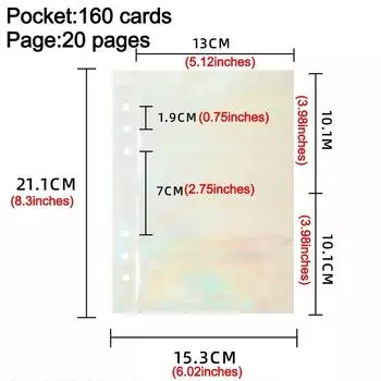 A5 Kpop Idol Photo Cards Collect Plush Stationery Supplies Kawaii Album Stationery Gift 20pcs-6