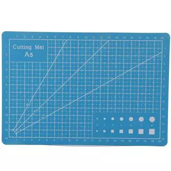 А5 Сетка Линии ПВХ Коврик для резки Самовосстанавливающаяся Бумага Кожа Ткань Разделочная Доска