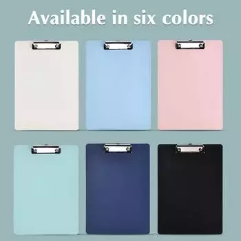 A5 Зажим для письма Папка для хранения файлов Крышка папки-держателя буфера обмена Блокнот для документов Блокнот для документов Ручка Канцелярские принадлежности Органайзер для письма Clipbo K0N4