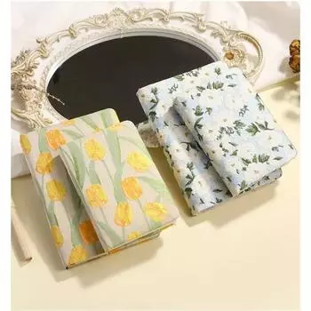 A6 B6 Цветочная ткань Рукописная книга с отрывными листами в переплете Вышитый цветочный блокнот Продвинутый дизайн блокнот Высококачественный блокнот A6