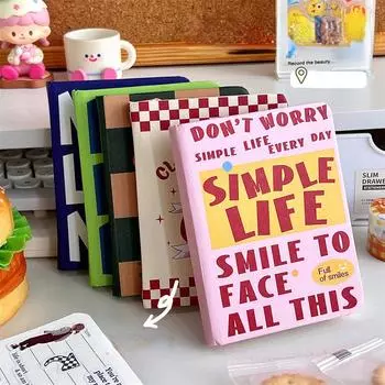 A7 креативный американский ретро мини-блокнот для студентов, 96 листов, портативный книжный блокнот, милые канцелярские принадлежности, школьные принадлежности для девочек
