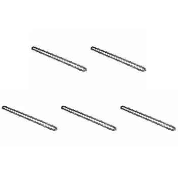 A# 12-дюймовая металлическая цепь бензопилы 45 приводных звеньев шаг 3/8 дюйма доступ к электрической пиле