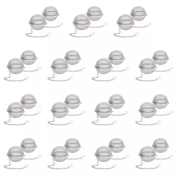 A# 2pcs Stainless Steel Tea Ball Loose Leaf Tea Strainer Infusers 2.3 inch