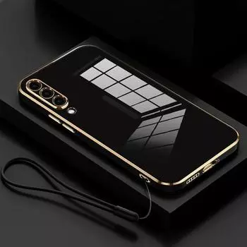 A 50 70 20 30 30s роскошный чехол-ремешок с покрытием из силикона для Samsung Galaxy A50 A70 A20 A30 A30s A7 2018 A20s A21s A50s мягкий чехол A50