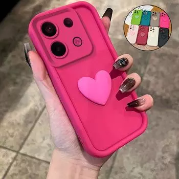 A 51 71 31Милый 3D Love Heart Матовый чехол для Samsung Galaxy A51 A71 4G A21s A31 A03S 2019 Противоударный мягкий силиконовый чехол на заднюю панель Samsung A51 4G чёрный