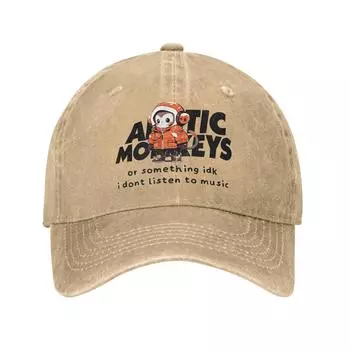 A-Arctic Monkeys Солнечная бейсболка Мем Пара Женские Пользовательские Шляпы Лето y2k Милые Уличные Спортивные Солнцезащитные Бейсболки