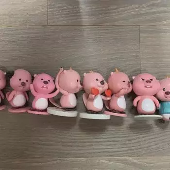 A Batch Of 8 Zanmang Luffy Figures