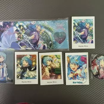 A Batch Of Ansta Hajime Trip Parashots Can Badges, Etc.