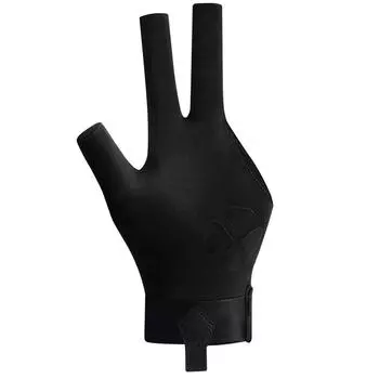 A# Billiard Gloves Three Finger Gloves Elastic Gloves for Left Hand (Dark Grey L