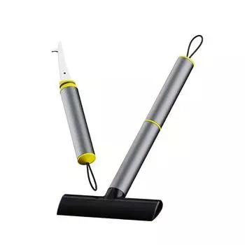 A car snow shovel, a multi-functional deicing snow brush, a snow scraping artifact, a glass winter defrost and snow removal tool Pack of 1