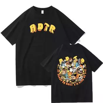 A Day To Remember All My Friends Tee Punk Rock Band Merch Graphic T-Shirt Summer Women Men Cotton Tshirt Short Sleeve Casual Loose-fit Tee Tops XS чёрный