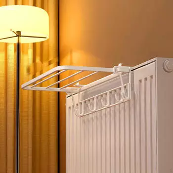 A Foldable Laundry Rack That Can Be Used on Balcony Railing Or Windowsill. Practical Indoor 35cm