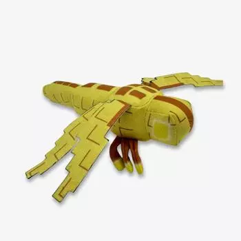 A Garden Grow Dragonflies Bees And Dogs Game Peripheral Cartoon Dolls Plush Dragonfly