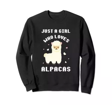 a girl who loves alpacas and alpacus Trainer, words.