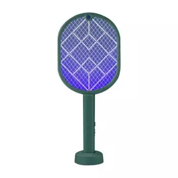 A# Электрический убийца комаров 2-в-1 Мухобойка Защитная сетка для дома (зеленый)