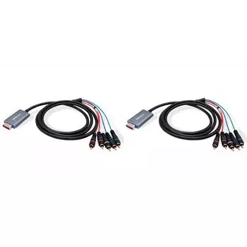 A# Компонентный видеокабель 5RCA YPbPr NGC Цифровой AV-выход для Nintendo GameCube