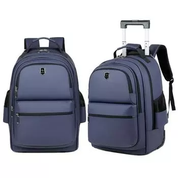 A Large-capacity Multi-functional Boarding Travel Bag with A Simple and High-end Feel, A Business Computer Leather Backpack
