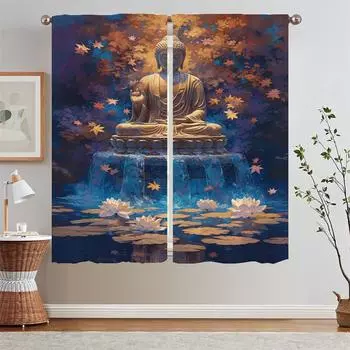 A Late Bloomer Kitchen Curtains on Offer Free Shipping Cheap Things With Free Shipping for Home Fabric Curtain Tiebacks Blackout W50xH70cmx2pcs-CL