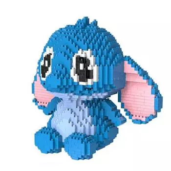 a-life nanoblock миниблок большой синий крахмал, разные цвета, популярные корейские игрушки