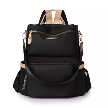 A Lightweight Simple Large-capacity, Multi-functional Travel Crossbody Single-shoulder Fabric Backpack