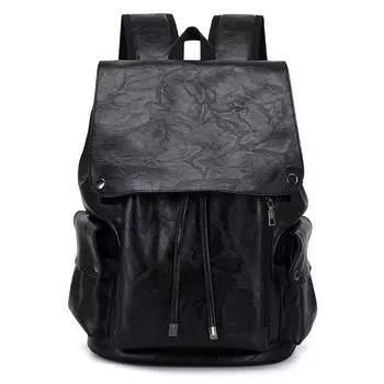 A Men s High-end PU Light Business Casual Urban Simple Commuting Bag, A Dual-shoulder Computer Bag, and A Casual Backpack 47cm * 31cm * 18cm