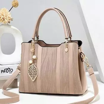 A New Style of Simple and Atmospheric Cross-body Large Bag Personality Female Bag Female Bag Handbag Fashion Shoulder Bag .
