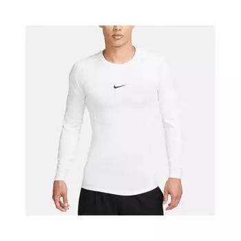 A Nike Men S Dry Fit Tight Long Sleeve Fb7920 100 white black/95