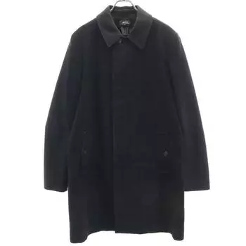 A.P.C. made in Japan Stainless collar coat 2 black Men s Used