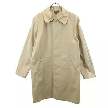 A.P.C. Stainless collar coat M beige Men s Used