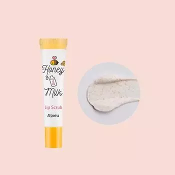 A PIEU Honey & Milk Lip Scrub 8ml 100% AUTHENTIC STORE