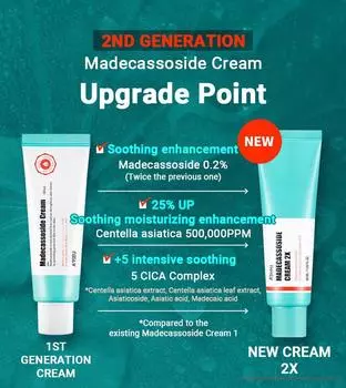 A PIEU Madecassoside Cica Gel (Tube) 50ml 100% AUTHENTIC STORE