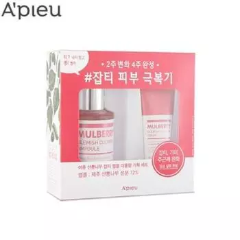 A pieu Mulberry Blemish Clearing Ampoule Special Set (Ампула 50 мл + крем 22 мл))