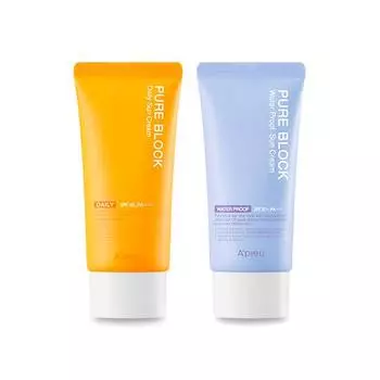 A PIEU Pure Block Natural Sun Cream SPF45 / PA +++ 50 мл #Daily