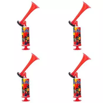 A# Ручной футбольный воздушный гудок с громким голосом для спортивных соревнований (красный