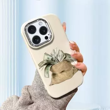 Мешок денег жидкий силиконовый чехол для телефона Samsung Galaxy S24 S23 S20 FE Plus Ultra Note 20 10 A51 A52 A54 A73 противоударный мягкий чехол Samsung A13 розовый