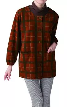 a Selvan, blanket-like jacket, red, M-L