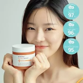 A-Solution Acne Clear Toner Pads 60 листов, популярная взрывная косметика Кореи