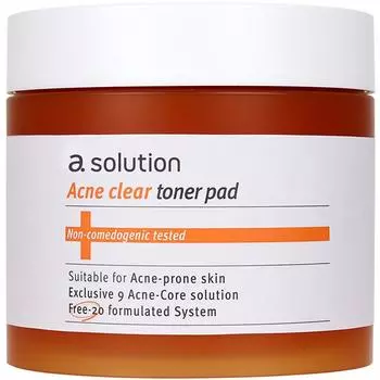A-Solution Clear Toner Pad 60p, 60 шт., 1 шт.